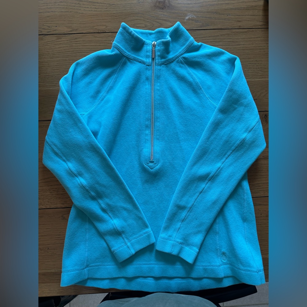 Tommy Bahama Teal Quarter-Zip Pullover
